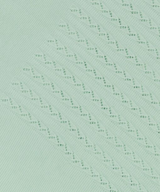 Toquilla tiras caladas – Colección A - VERDE CLARO, 1M